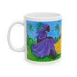 Colorful Caribbean Dance Ceramic Mug – Designed by Edison Liburd