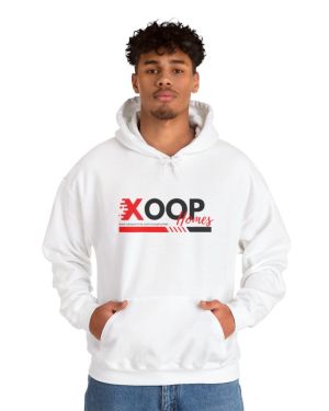 Unisex Heavy Blend™ Hooded Sweatshirt – Xoop Homes Logo