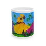 Colorful Caribbean Dance Ceramic Mug – Designed by Edison Liburd