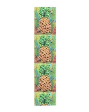 Tropical Pineapple Table Runner – Designed by Antiguan Artist Edison Liburd