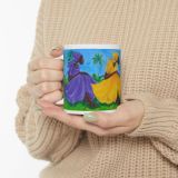 Colorful Caribbean Dance Ceramic Mug – Designed by Edison Liburd