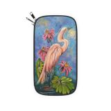 Colorful Heron Passport Wallet designed by Antiguan Artist Edison Liburd