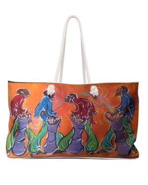 Weekender Bag designed by Antiguan Artist Edison Liburd