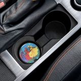 Colorful Soapstone Car Coasters – Designed by Antigua Artist Edison Liburd