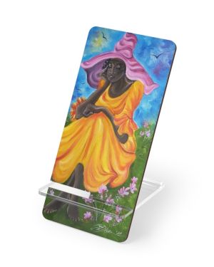 Artistic Smartphone Display Stand -Designed by Edison Liburd