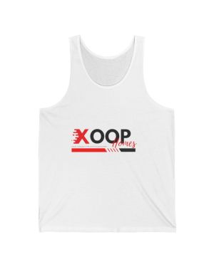 Stylish XOOPl Homes Unisex Jersey Tank – Perfect for Summer Casual Wear