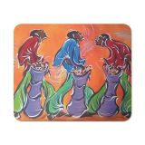 Vibrant Artistic Desk Mouse Pad – Unique Colorful Design for Home Office